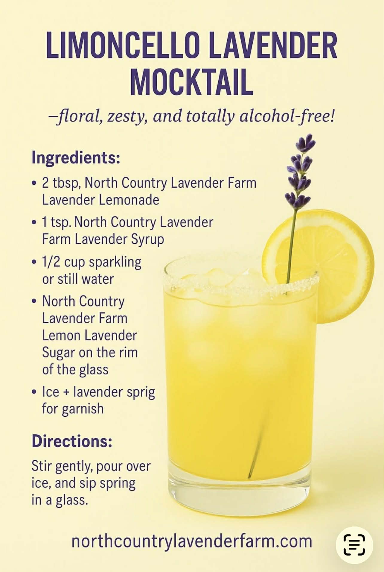 Lavender Lemonade Drink Mix