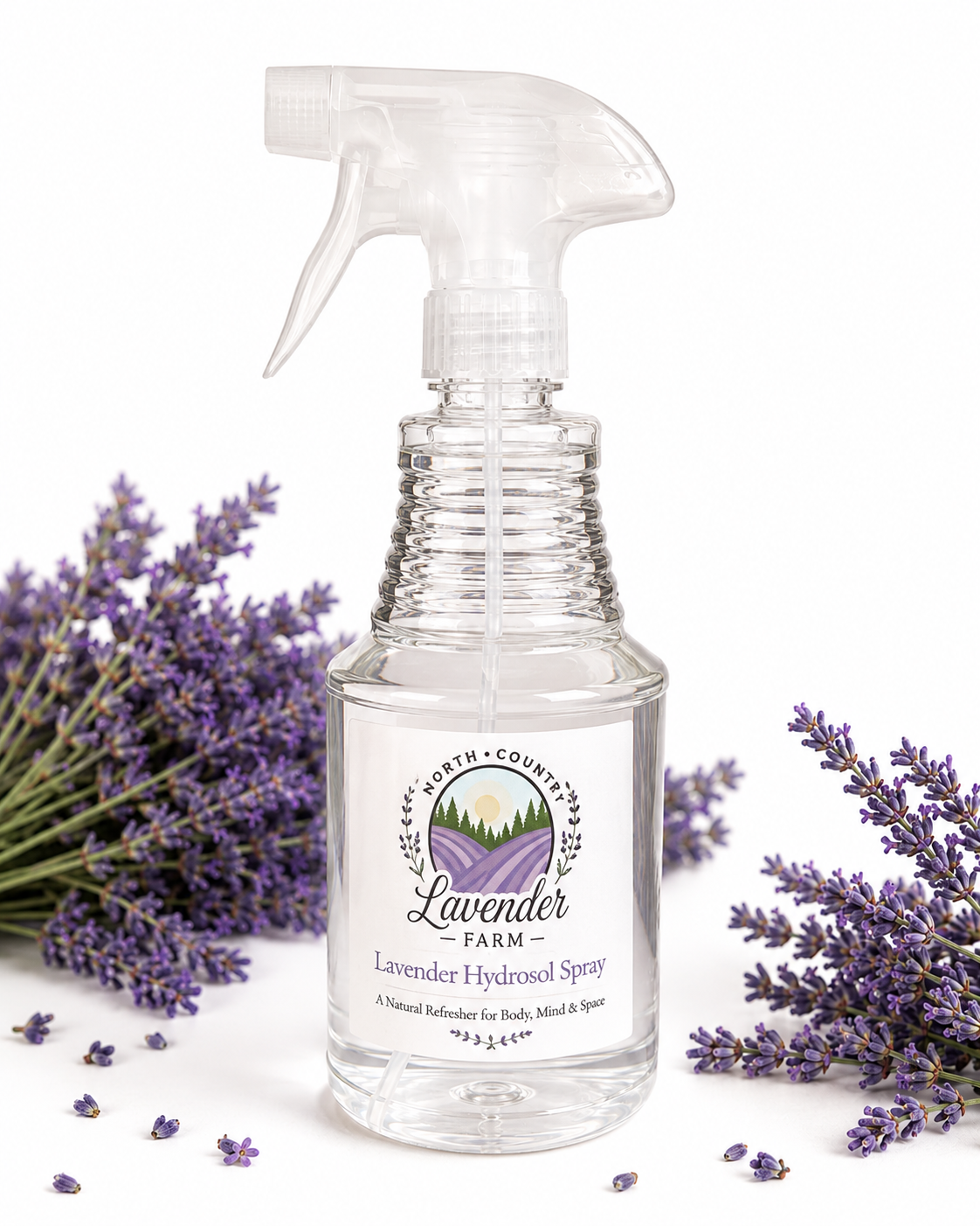 Lavender Scent Hydrosol Spray (32oz)