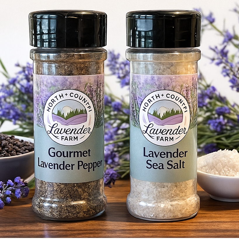 Lavender Sea Salt + Lavender Gourmet Pepper Bundle SALE