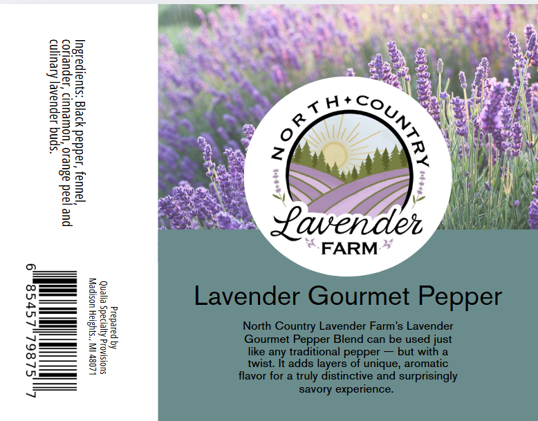 Lavender Gourmet Pepper
