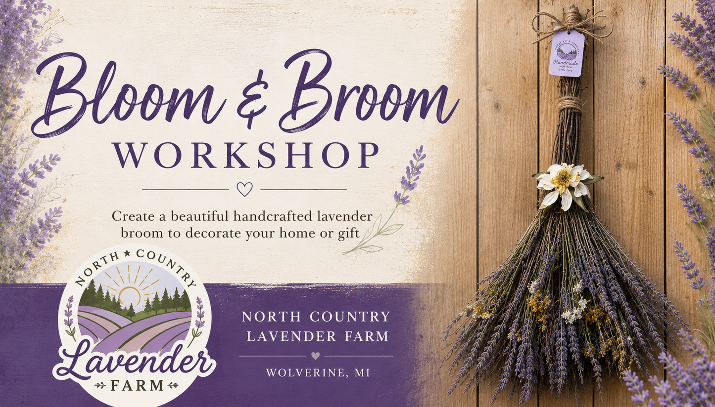 Bloom & Broom Making Workshop Aug 1st 5:30-7:30pm