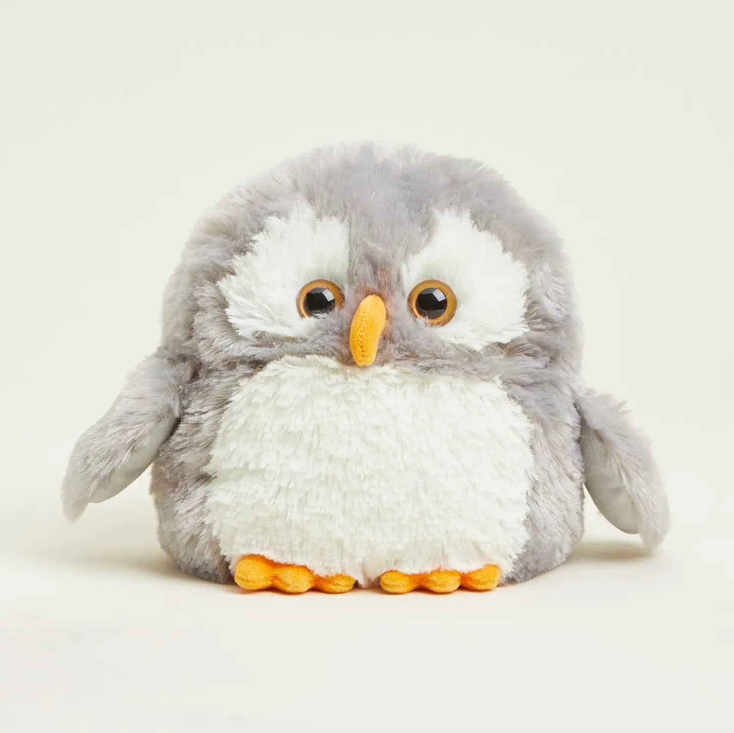 Hoot - Warmies 13" Large Owl - Grey