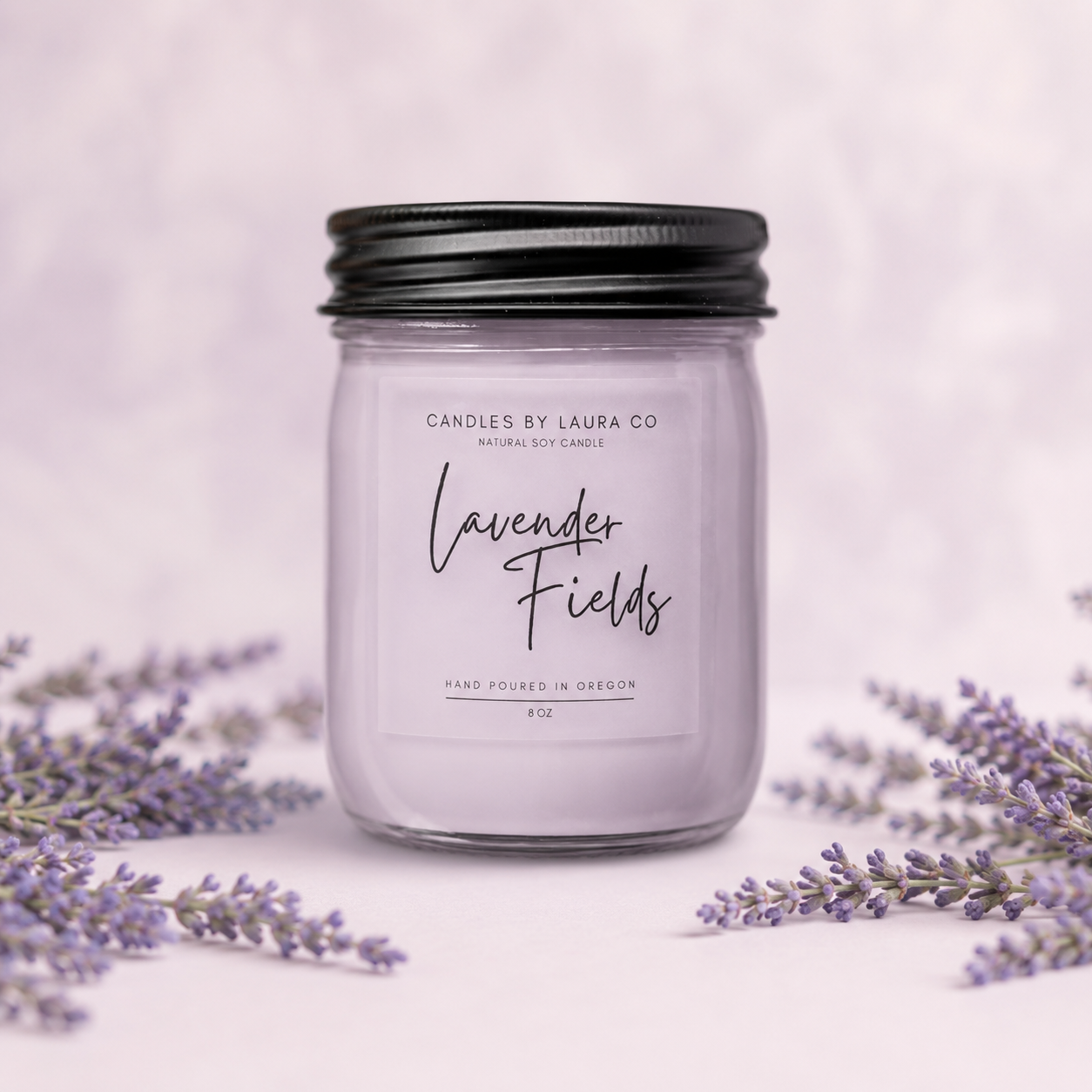 Lavender Candle 8oz