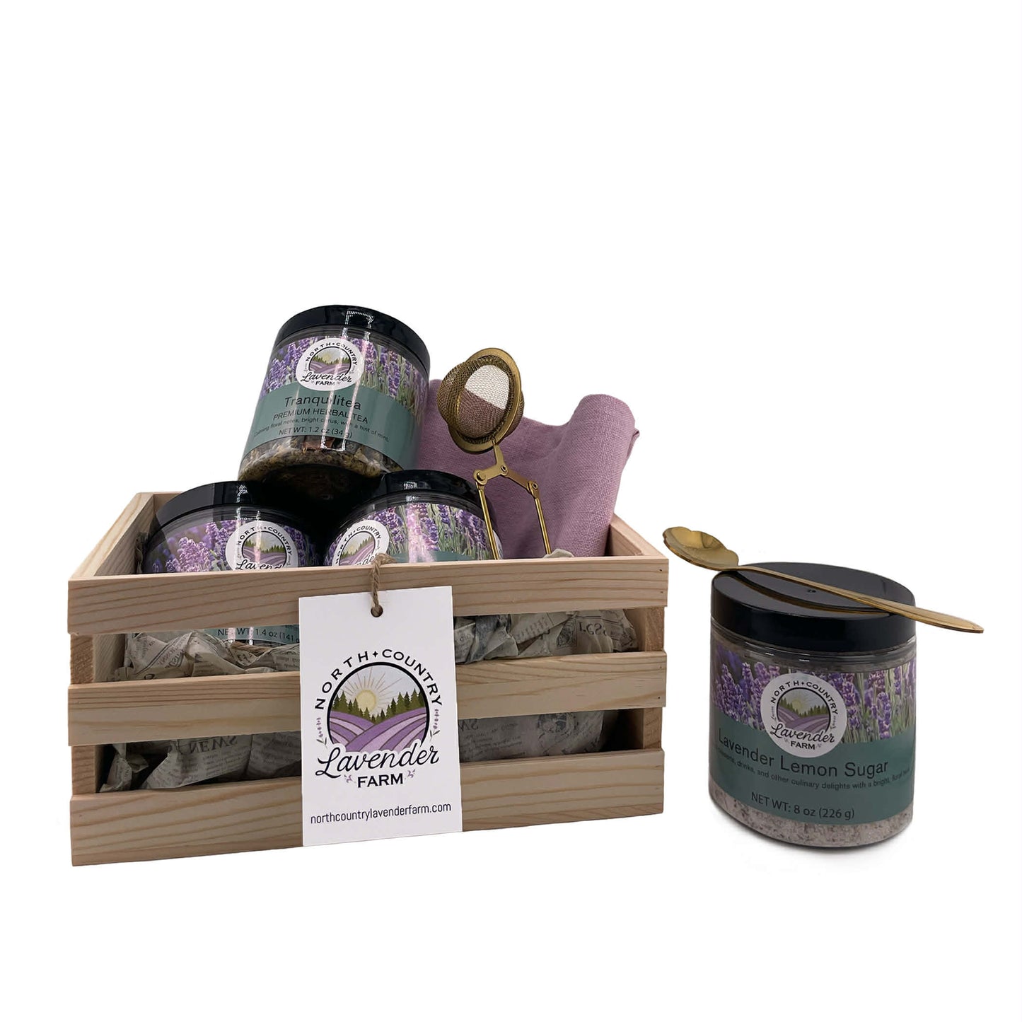 North Country Tea Crate