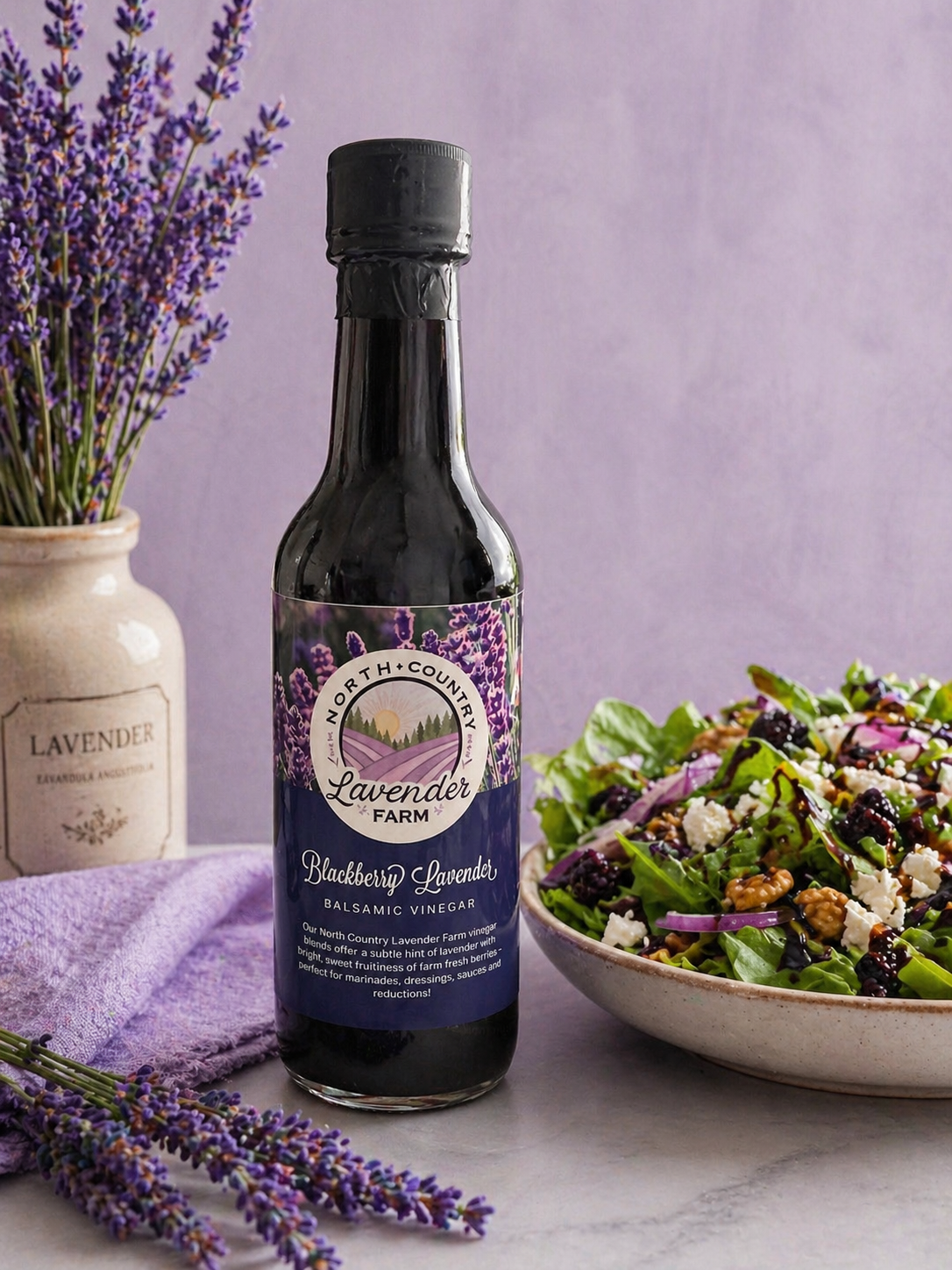 Lavender Blackberry Balsamic Vinegar 5oz