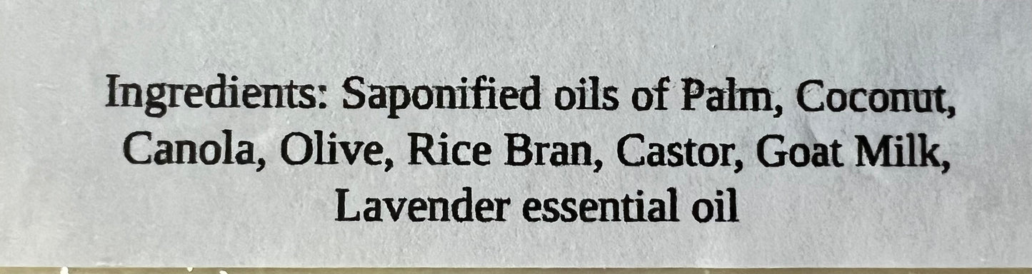 Lavender Goat Milk Soap