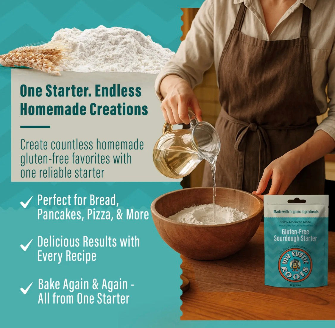 Sourdough Starter - Gluten Free