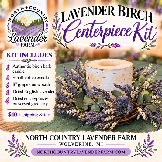 Lavender & Birch Centerpiece Kit