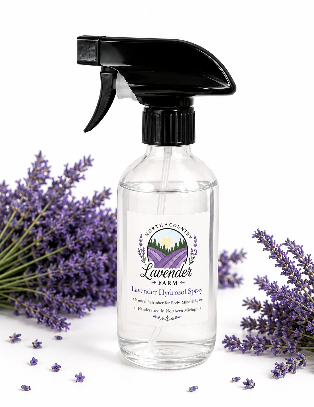 Lavender Scent Hydrosol Spray (10oz)
