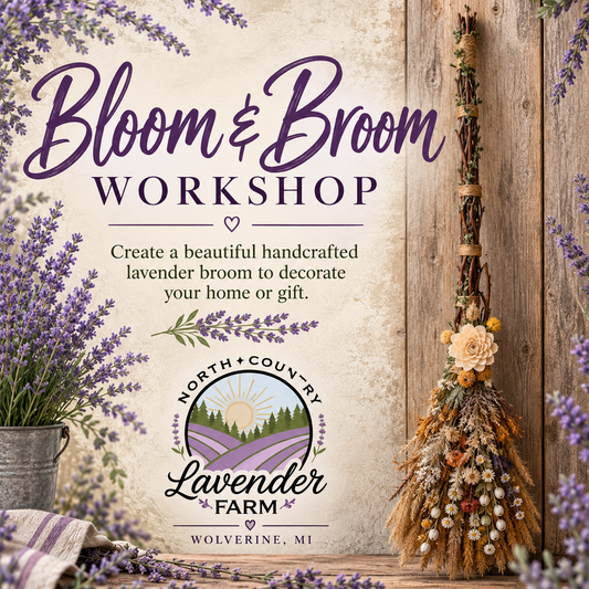 Workshop - Bloom & Broom Making Workshop Friday, October 9, 4-6pm