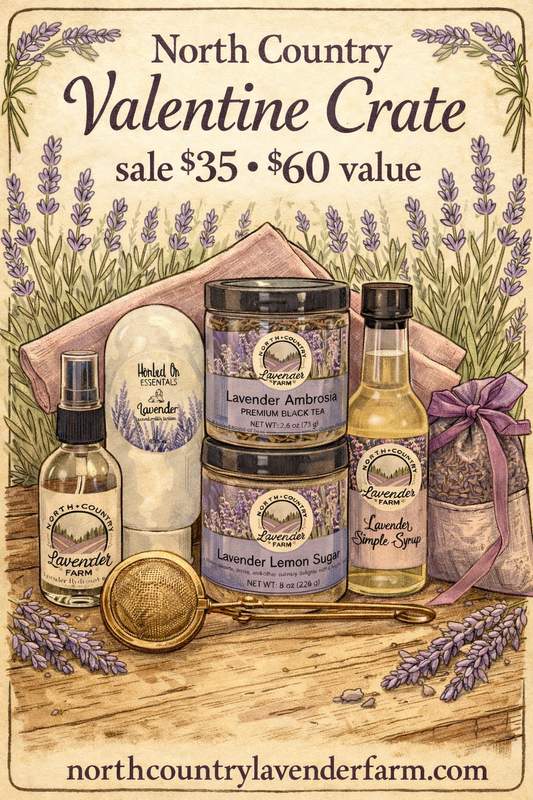 North Country Valentine's Lavender Crate