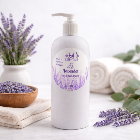 Lavender Goat Milk Lotion 8oz Pump