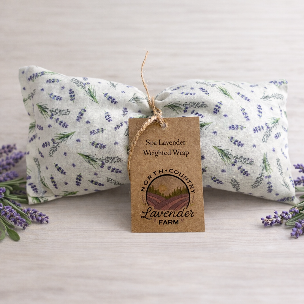Dried Lavender Weighted Spa Eye Pillow Hot/Cold