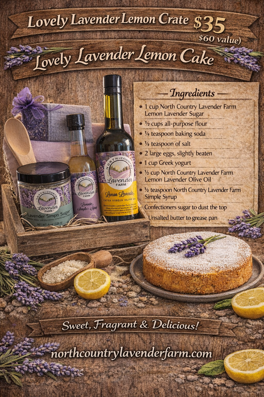 Lovely Lavender Lemon Crate