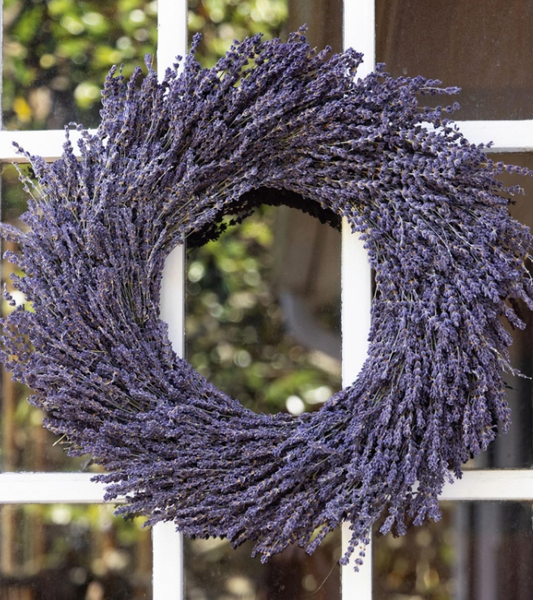 Dried Lavender 10" Wreath Workshop Friday, August 28th 5-7pm
