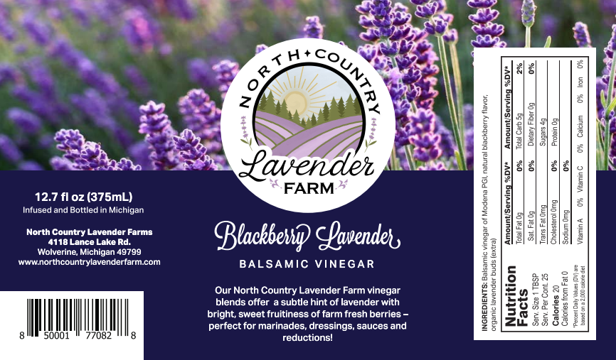 Lavender Blackberry Balsamic Vinegar