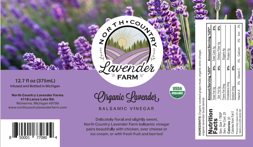 Lavender Balsamic Vinegar (USDA Organic)