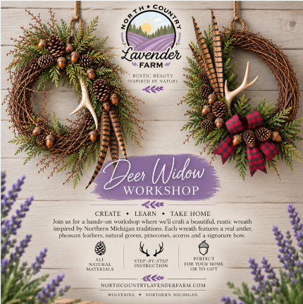 Deer Widows Wreath Workshop Saturday, October 10th, 4-6pm