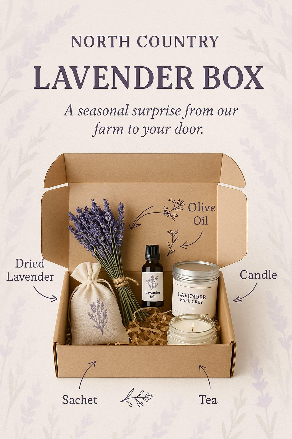 North Country Lavender Box (4 Boxes)